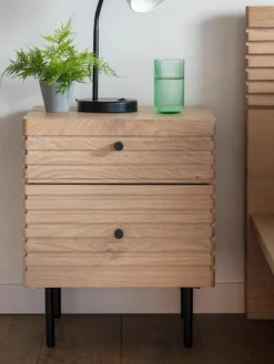 Houten nachtkastje Okayama