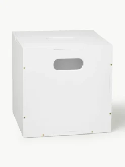 Houten opbergdoos Cube