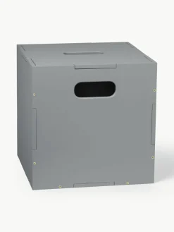Houten opbergdoos Cube