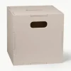 Houten opbergdoos Cube