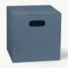 Houten opbergdoos Cube