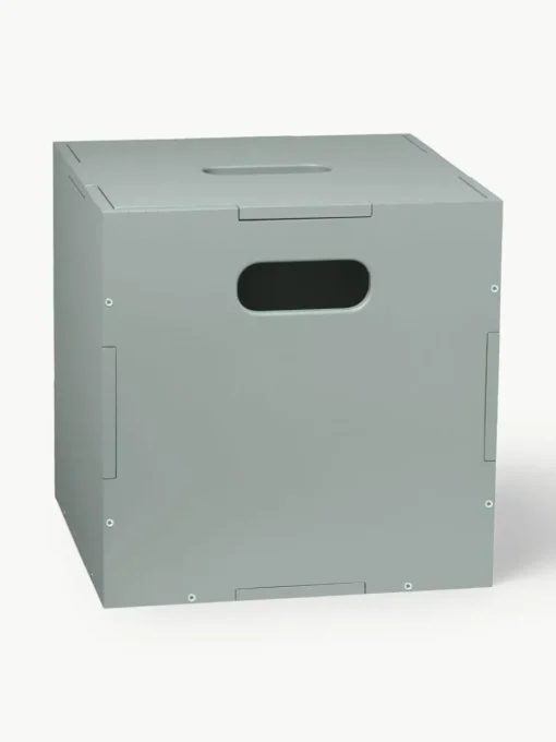 Houten opbergdoos Cube