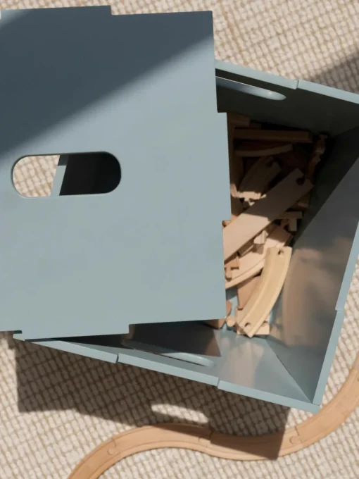 Houten opbergdoos Cube