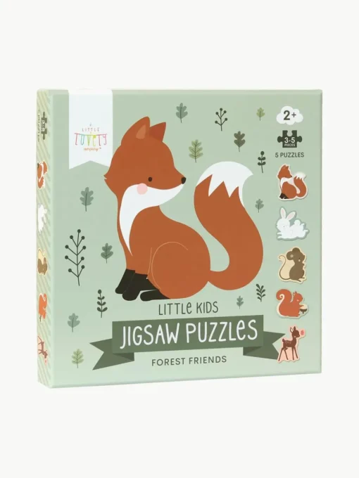 Houten puzzels Forest Friends