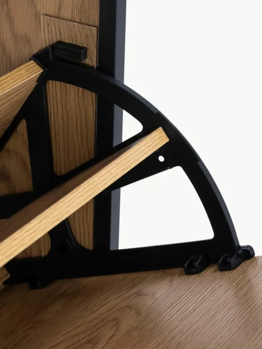 Houten schoenenkast Seaford met opvouwbare vakken