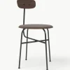 Houten stoel Afteroom met metalen frame