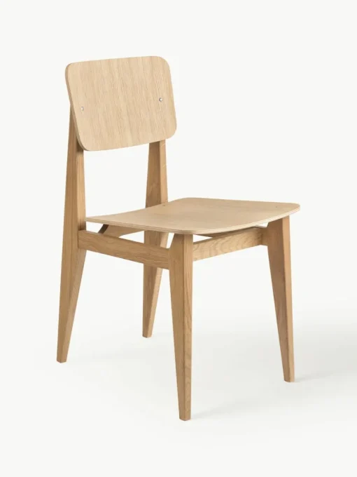 Houten stoel C-Chair van eikenhout