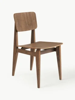 Houten stoel C-Chair van walnoothout