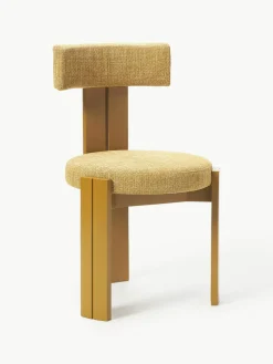 Houten stoel Katya met vulling