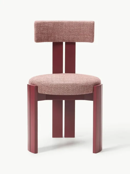 Houten stoel Katya met vulling