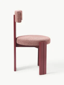 Houten stoel Katya met vulling