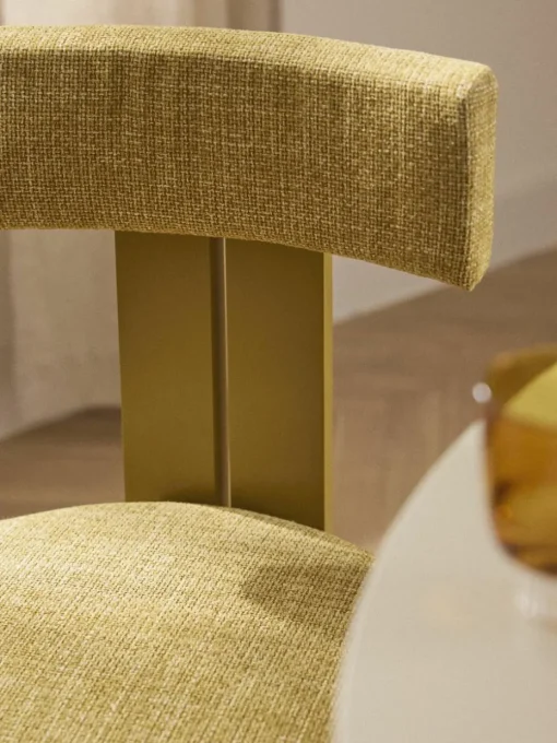 Houten stoel Katya met vulling