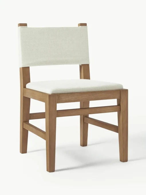 Houten stoel Liano met vulling