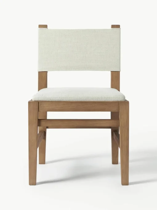 Houten stoel Liano met vulling
