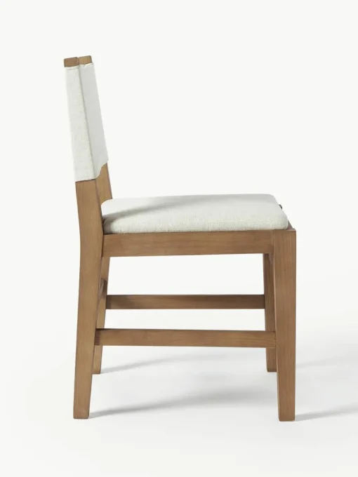 Houten stoel Liano met vulling