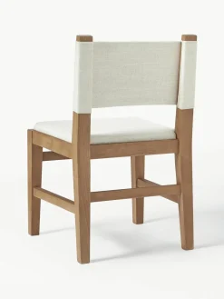 Houten stoel Liano met vulling