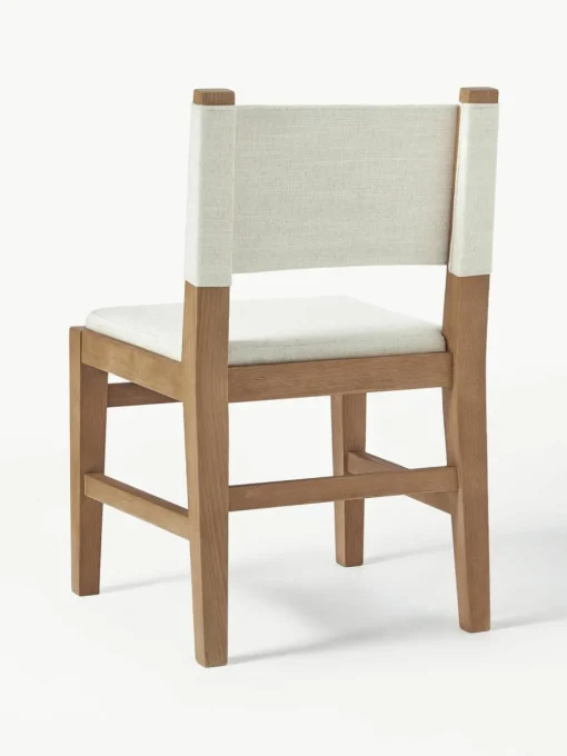 Houten stoel Liano met vulling