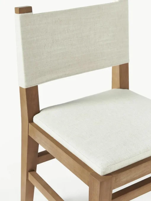 Houten stoel Liano met vulling