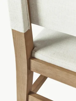Houten stoel Liano met vulling