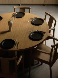 Houten stoel Merkur van eikenhout