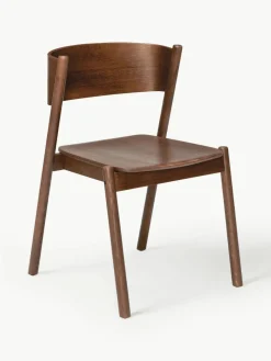 Houten stoel Oblique