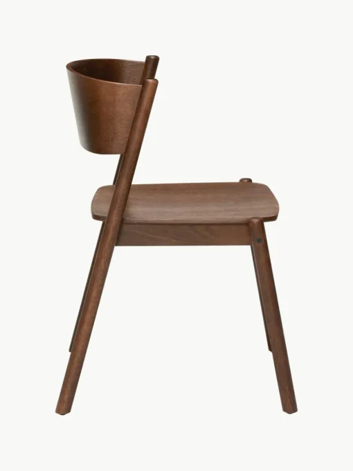 Houten stoel Oblique