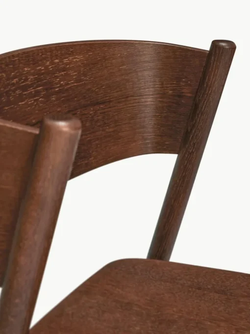 Houten stoel Oblique