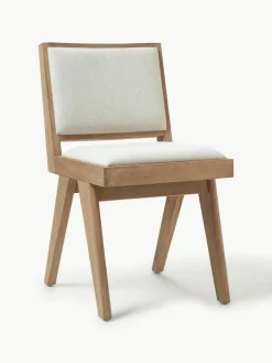 Houten stoel Sissi met vulling