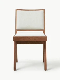 Houten stoel Sissi met vulling