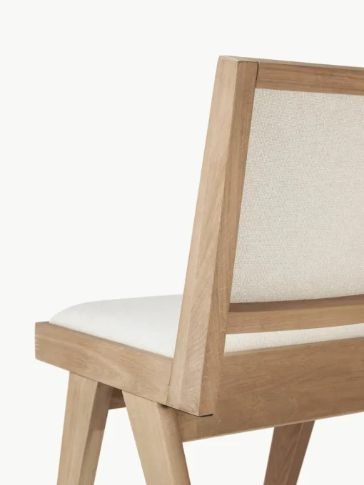 Houten stoel Sissi met vulling