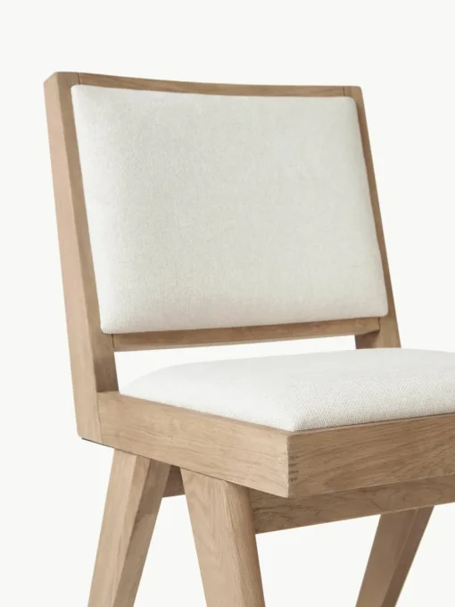 Houten stoel Sissi met vulling