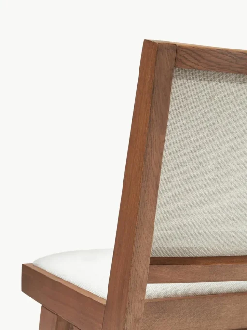 Houten stoel Sissi met vulling