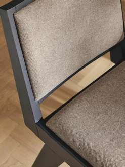 Houten stoel Sissi met vulling