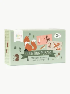 Houten telpuzzel Forest Friends