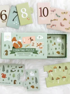 Houten telpuzzel Forest Friends