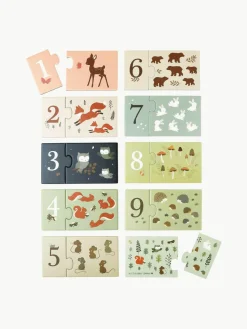 Houten telpuzzel Forest Friends