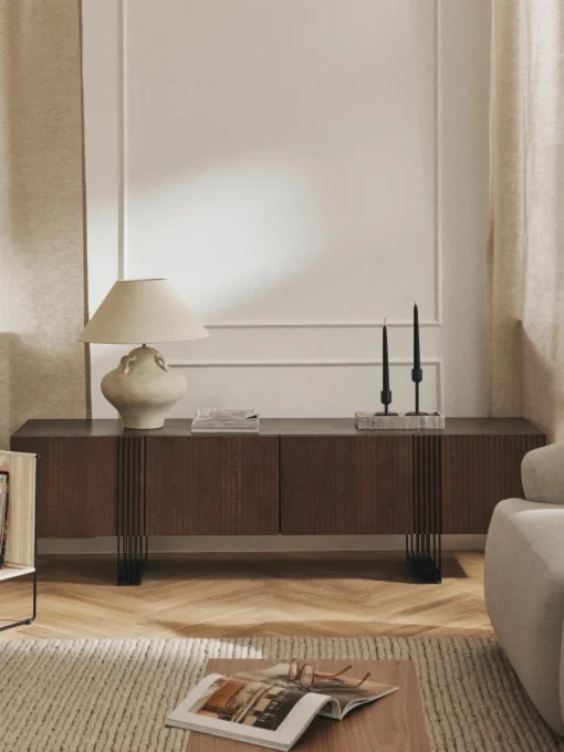 Houten tv-meubel Ross