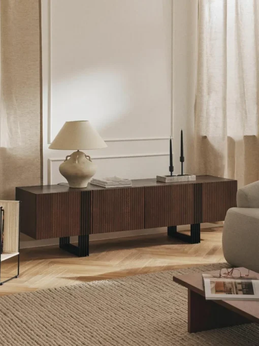 Houten tv-meubel Ross