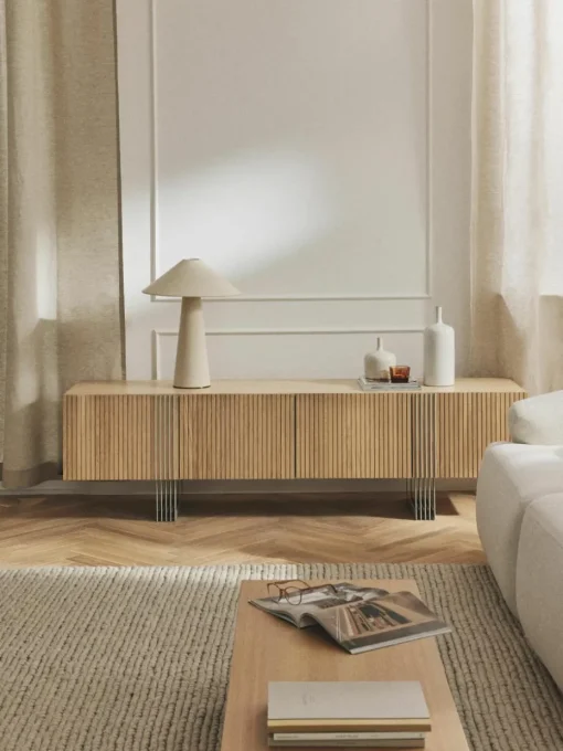 Houten tv-meubel Ross