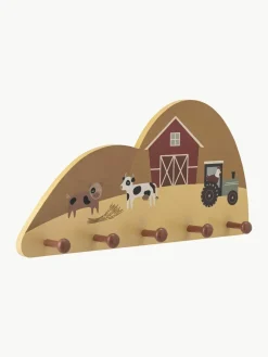 Houten wandkapstok Billy