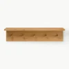 Houten wandkapstok Place, B 75 cm