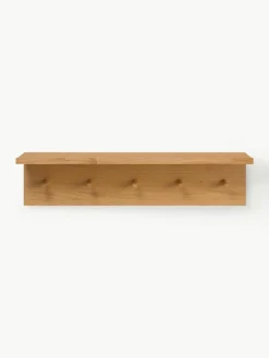 Houten wandkapstok Place, B 75 cm