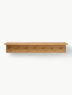 Houten wandkapstok Place, B 105 cm