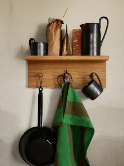 Houten wandkapstok Place, B 45 cm