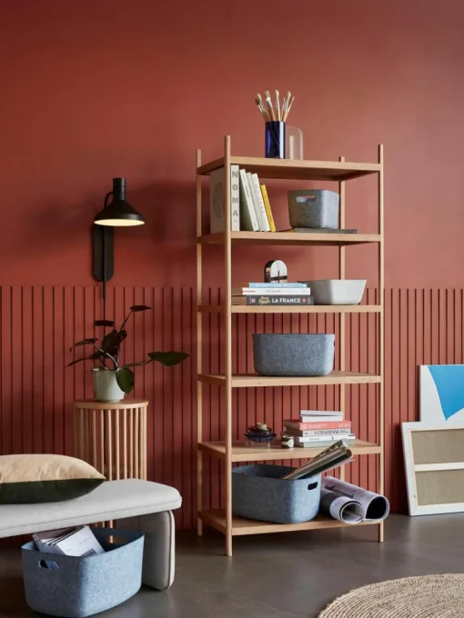 Houten wandkast Folk