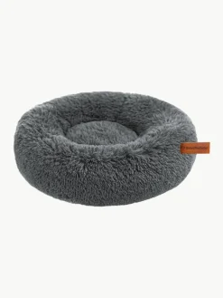 Huisdierbed Fluffy van teddy stof, in verschillende formaten