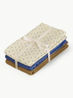 Hydrofiel doek Capri van biokatoen, 3-delig