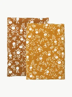 Hydrofiele doeken Blossom, set van 2
