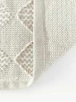 In- & outdoor vloerkleed Barcelona met hoog-laag structuur