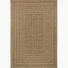 In- & outdoor vloerkleed Limonero in jute look